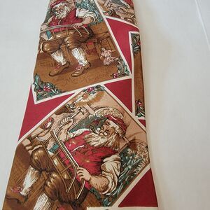 Cambridge Classics Mervyns- Santa's Workshop- 100% Silk